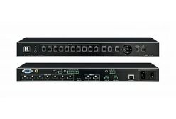 Масштабатор Kramer VP-551X HDMI / VGA / CV в HDMI / HDBaseT; поддержка 4К60 4:4:4, усилитель мощности аудио